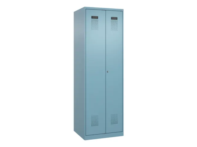locker voor scheiding van kleding,HxBxD 1850x600x500mm,2vak