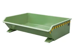 mini-kiepbak,HxLxB 450x1385x1680mm,0,61m³,draagverm. 1000kg,RAL6011