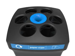 Bekerbak Envirocupxl Paper Cups Zwart Blauw - 2