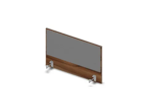 opzetpaneel bureau NP-tiepolo nut BN8078-grijs 800mm