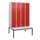 Dubbeldekse dekenkist,HxBxD 1950x1200x815mm,4x2vak.,vak B 300mm