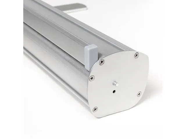 Roll-Banner Massive 85x160-220 cm 1 Voet Zilver