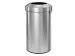 Afvalbak Urban Bin 120 liter Mat RVS