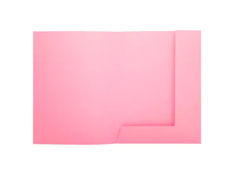 50 dossiermappen met 2 kleppen SUPER 250 24x32cm Roze