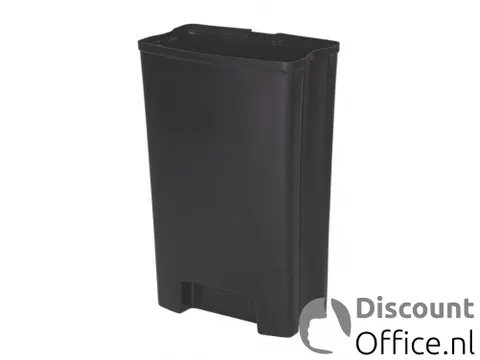 Binnenbak 30 Liter Zwart Kunststof End Step Rubbermaid