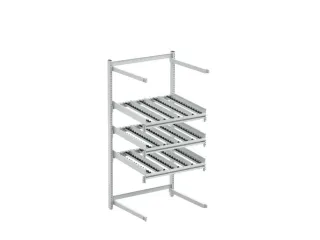 ESD-Kanban-stelling,aanbouwveld achter,HxBxD 1860x933x735mm - 3
