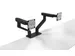 17 - 34 inch, 2.2 - 10 kg, VESA 100 x 100, Integrated cable management