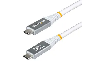 50cm USB4 Kabel USB-IF Certified USB-C Wit - 1