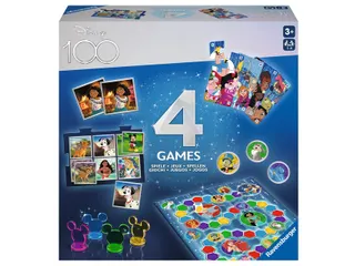 Ravensburger Disney 100 jaar 4 in 1 spellen 3+ - 1