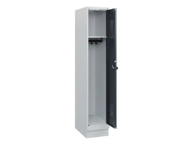 schoollocker,HxBxD 1630x300x500mm,1vak,vak B 300mm,draaigrendel,sokkel