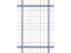 Extra Large Towel 38x54cm Wit/blauw 250 stuks