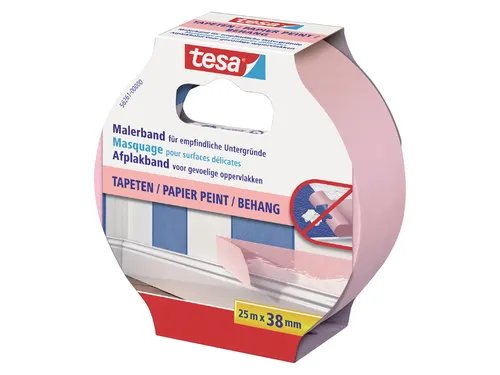 Afplaktape Tesa Precision 38mmx25m sensitive