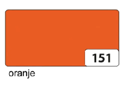 Etalagekarton Folia 48x68 cm 400gr Nr 151 Oranje