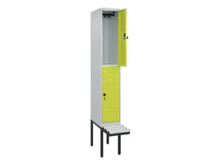 Dubbeldekse dekenkist,HxBxD 2120x300x815mm,1x2vak.,vak B 300mm - 2