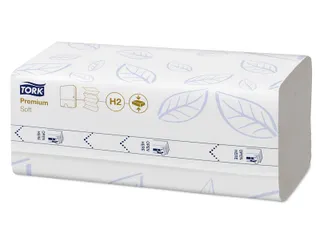 Tork 100888 Xpress H2 Multifold M Handdoek Premium 2-laags 12x170 stuk - 2