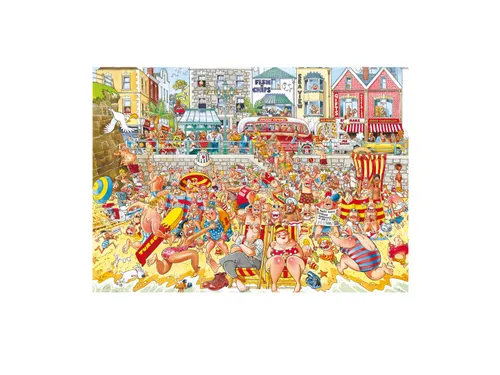 Puzzel Wasgij Retro Original 8 Vloed! 1000 stukjes