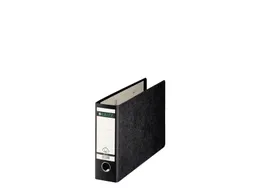 Ordner Leitz 1074 A4 dwars 77mm gewolkt zwart