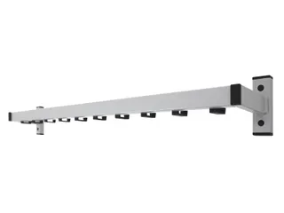 Wandgarderobe 10 Haken Safe grijs