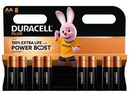 Batterij Duracell Plus Powerboost AA 8 stuks