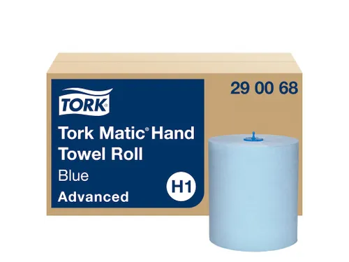 Tork 290068 H1 Matic Advanced Handdoekrol Blauw 2-laags 150m 6 rollen