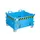 mini-bodemklepcontainer,HxLxB 625x800x1000mm,0,24m³,inrijbeugel,staal