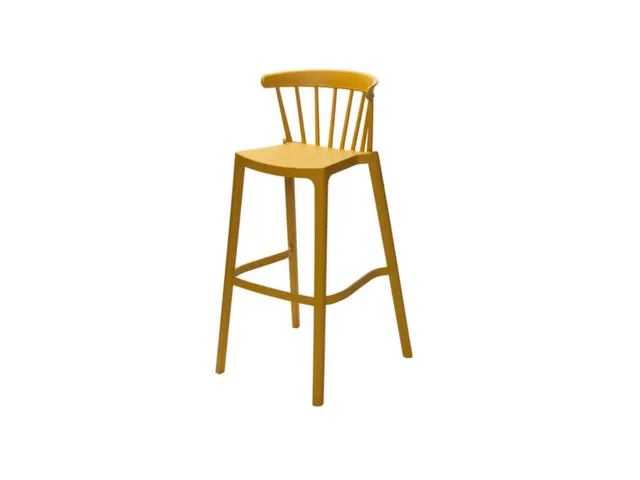 Barkruk Essentials Windson polypropyleen Oker Geel 770mm zithoogte