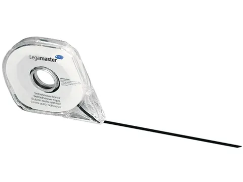 Planbord verdeeltape Legamaster 2,5mmx16m zwart
