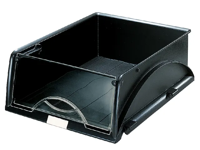 Sorteerbak Leitz 5231 Sorty met klep zwart A4