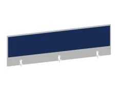 baliepaneel bureau aanbouw achter MP-lichtgrijs BN6016-blauw 1600mm