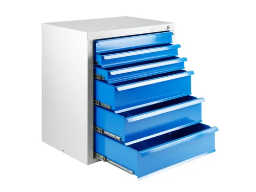 ladekast,HxBxD 750x700x435mm,6lade(n),volledig uittrekbaar