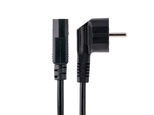 Stroomkabel 3 Meter18AWG, EU Schuko naar C13 Voedingskabel
