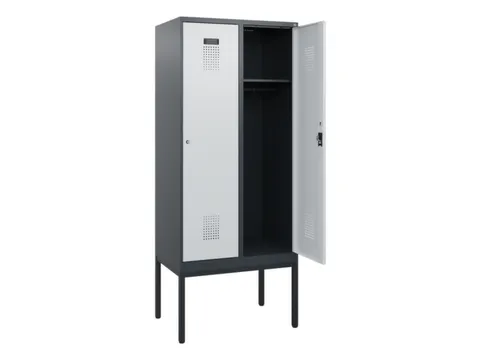 schoollocker,HxBxD 1950x800x500mm,2vak,vak B 400mm,cil.-slot