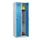locker,HxBxD 1850x600x500mm,2vak,vak B 300mm,draaigrendel