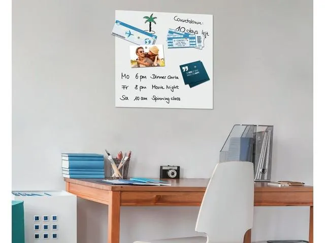 Magneten Be!board 8 stuks vierkant 10x10x10mm Zilver