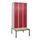 Z-garderobekast,HxBxD 2120x900x815mm,6vak,vak B 300mm,cil.-slot