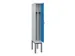 locker voor scheiding van kleding,HxBxD 2120x300x500mm,1vak