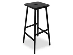 Stapelbare barkruk SIT-ON Zwart 4 stuks