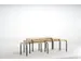 banc,HxLxP 450x2000x450mm,bois,structure acier RAL7035
