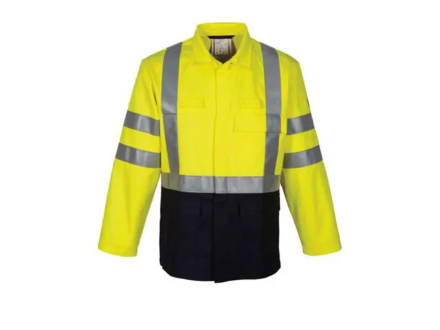 Veste Havep 30012, jaune/bleu marine, taille 54, la pièce