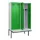 PBM-locker met bank,HxBxD 2120x1200x815mm,4vak,vak B 300mm