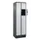 lockerkast,HxBxD 1950x600x500mm,2x5vakken,vak B 300mm,cil.-slot,sokkel