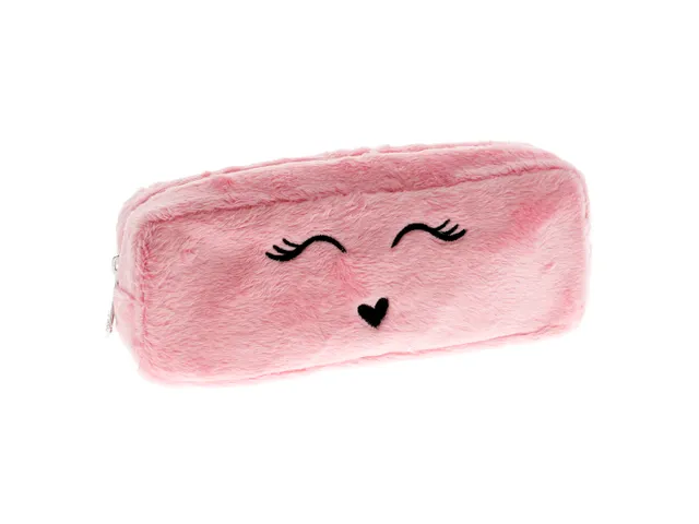 Pennenetui rechthoek Fourrure 4 kl ass