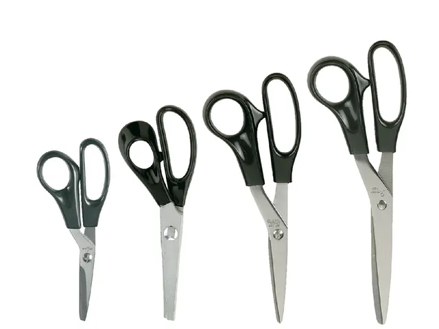 Schaar Quantore 190mm +plastic handvat zwart