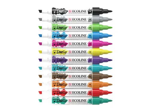 Duotip Talens Ecoline set à 12 stuks basis