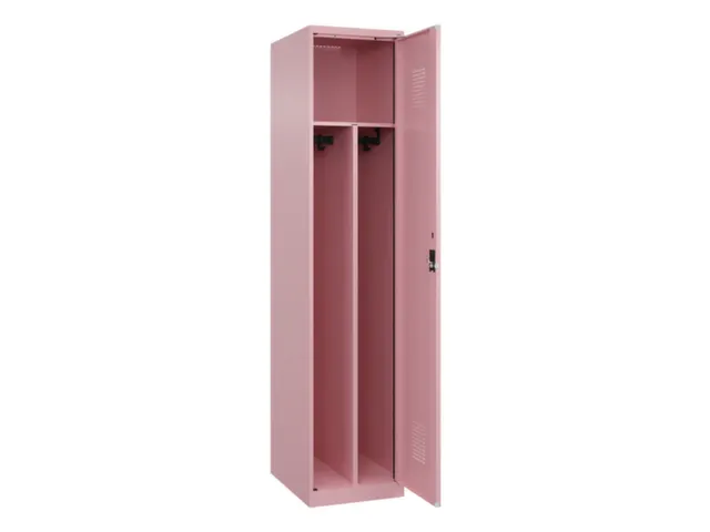 locker voor scheiding van kleding,HxBxD 1850x400x500mm,1vak