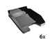 Brievenbak COMBO MIDI zwart glossy