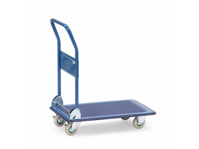 Magazijnwagen 3101 Staal 250kg 910x610mm Ral5007 | TafelwagenShop.nl