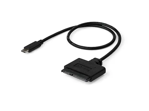 USB 3.1 (10Gps) adapter kabel voor 2,5 inch SATA schijven - met USB-C