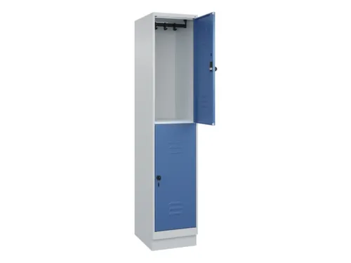 dubbeldekse locker,HxBxD 1950x400x500mm,1x2vak.,vak B 400mm