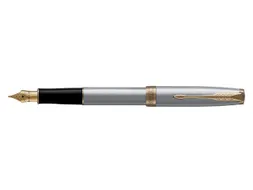 Vulpen Parker Sonnet Stainless steel GT medium